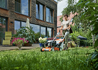 STIHL RM 545 Т Бензиновая газонокосилка STIHL 63400113409, Газонокосилки с травоcборником Штиль